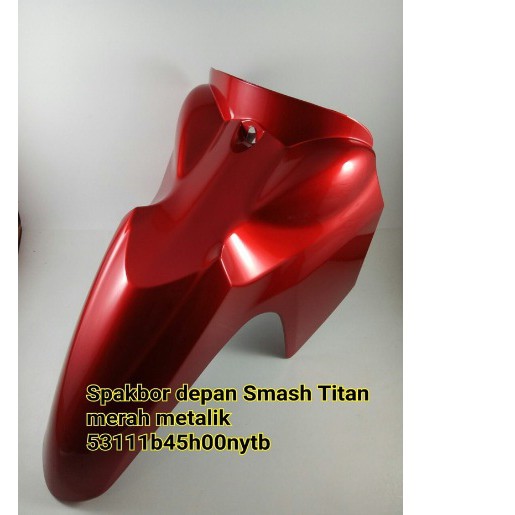 SLEBOR SPAKBOR DEPAN SMASH TITAN WARNA MERAH