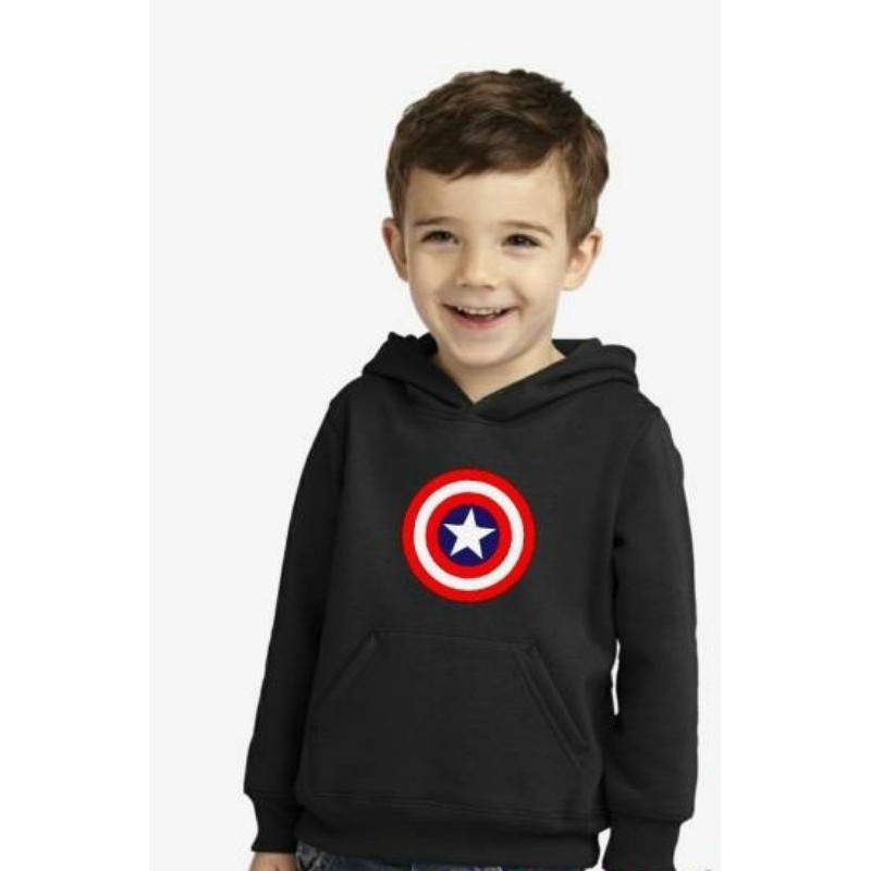 Sweater hoodie anak Captain america / jaket anak captain america