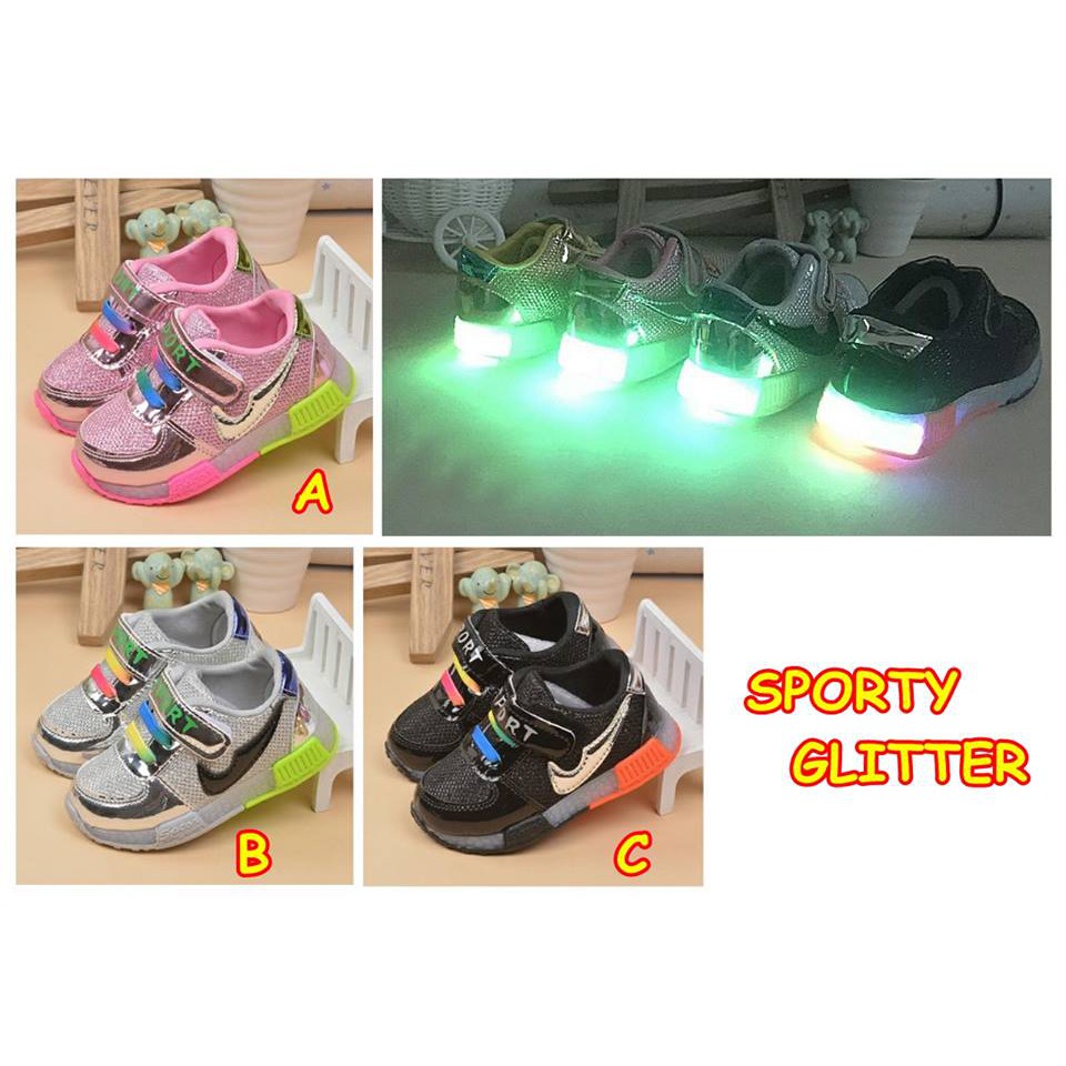 Sepatu SPORTY GLITTER SHOES