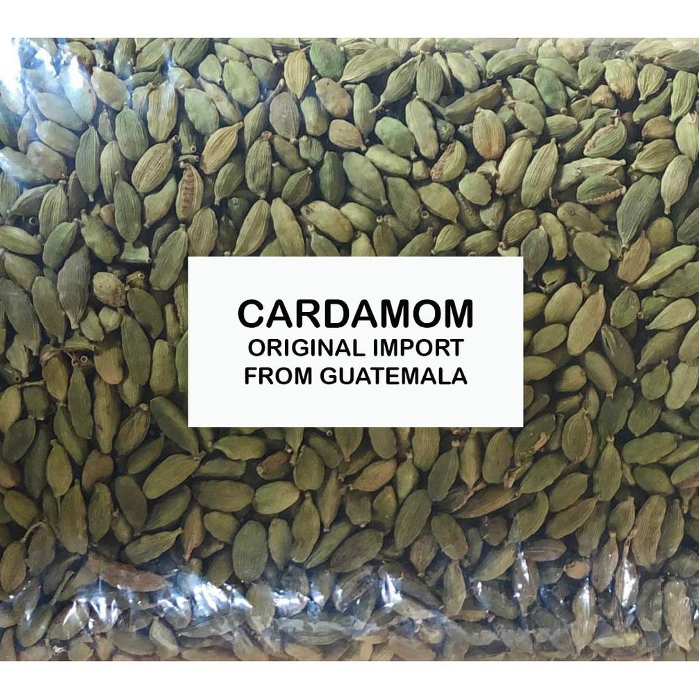 

{BISA COD} Cardamom / Cardamon / Kapol India / Kapulaga Hijau 250 Gram EKSLUSIF [Kode 1|Kode 2|Kode