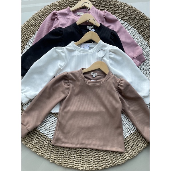 Atasan Knit Anak Cewek Kaos Atasan Anak Neeca Kiddos