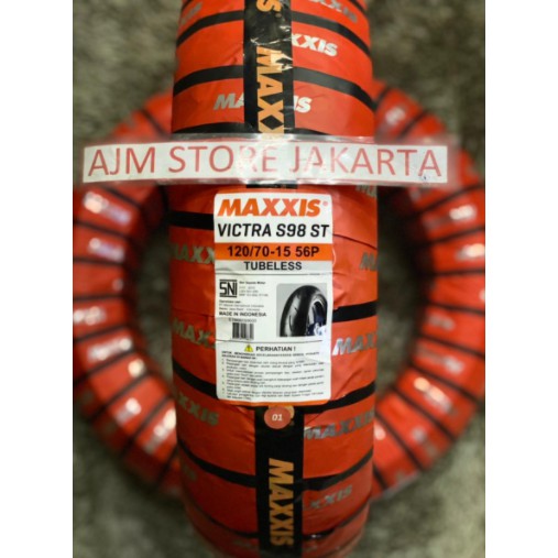 Maxxis Victra 120/70-15 Tubeless.. XMAX Depan..