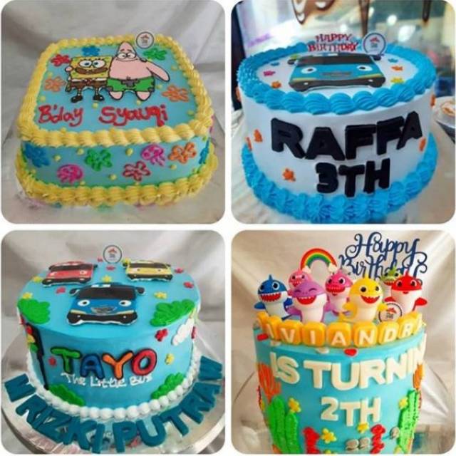 Kue Ultah Anak Laki Laki Kue Ulang Tahun Anak Laki Laki Birthday Cake