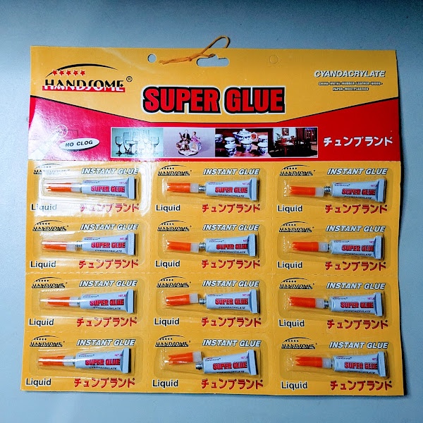 

Superglue Hand Some Lembar Murah @24 Lembar (1) (Lem)