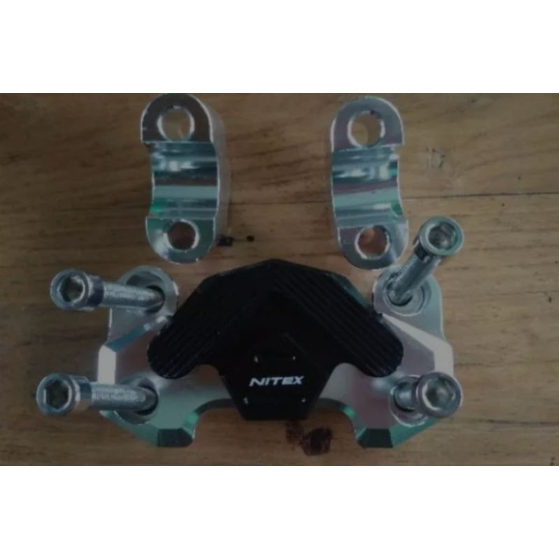 TUTUP RAISER STANG BAR CLAMP NITEX VIXION BYSON CB150R SCORPIO DLL
