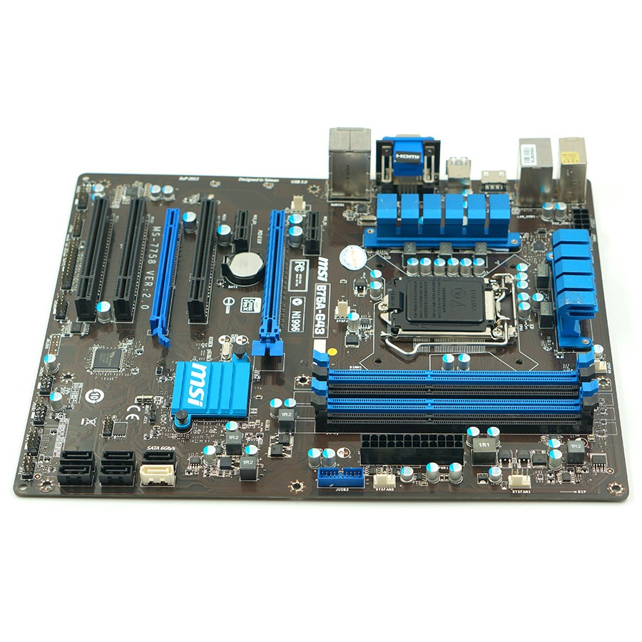 Motherboard Mainboard Mobo Intel B75 MSI ATX