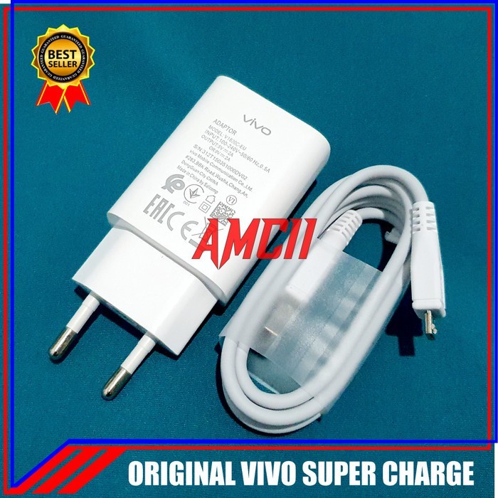 Charger Vivo Y20 Vivo Y1s Y12s Y12i ORIGINAL 100% Micro USB