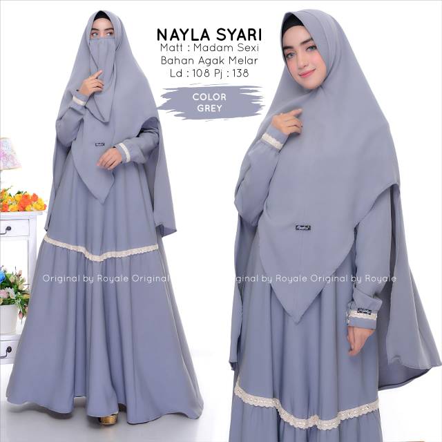 Nayla syari Original royale hijab