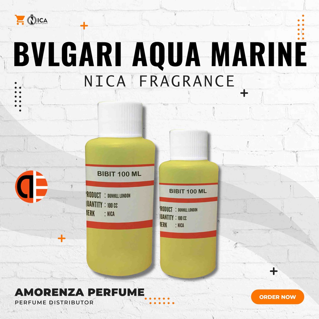 Bibit Parfum Murni BULGARI AQUA MARINE - MARINA Nica Fragrance 100ml