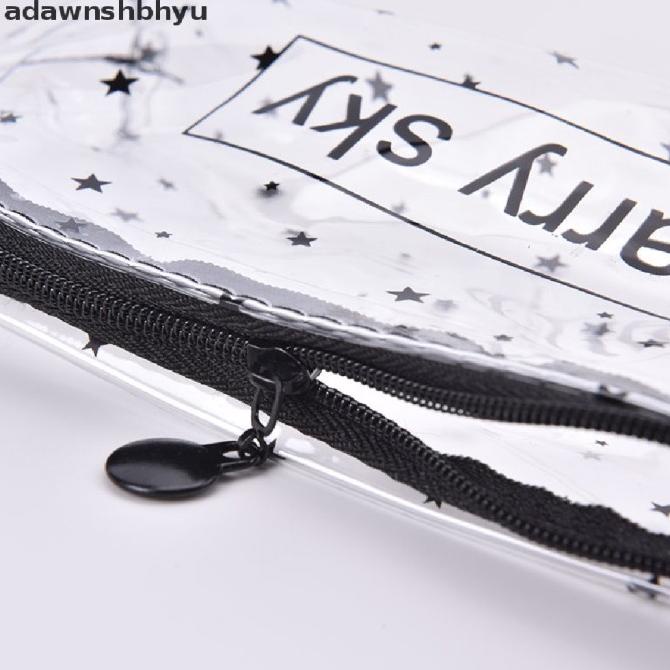 

Kotak Pensil Transparan Motif Langit Untuk Alat Tulis Sekolah