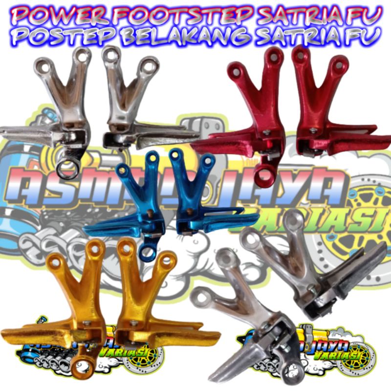 POWER POOTSTEP SATRIA FU FOOTSTEP BELAKANG SATRIA FU POWER  SUZUKI SATRIA FU 150 DUDUKAN BELAKANG SA
