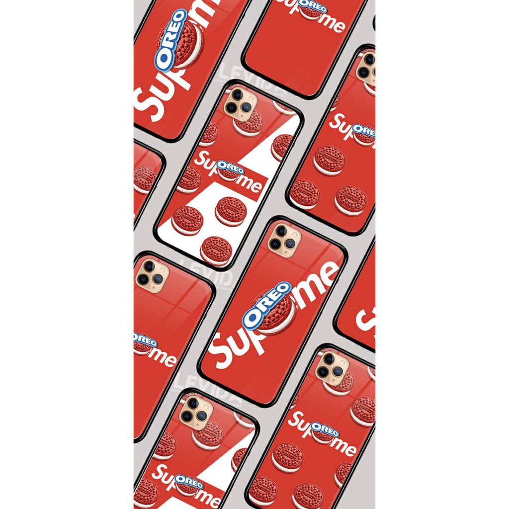Case Casing Samsung J5 Pro Samsung J7 Pro Samsung A5 2017 Motiif Oreo Supreme Premium Custom Glass Shopee Indonesia