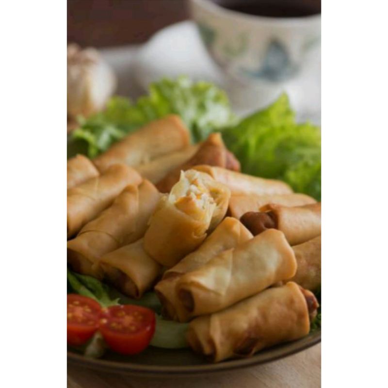 

Springroll Kraukk Frozen Food, Tanpa MSG, Tanpa Pengawet, Halal