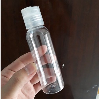 Botol Plastik 100 ml Plastik - Botol Isi Ulang Plastik PET Presstop