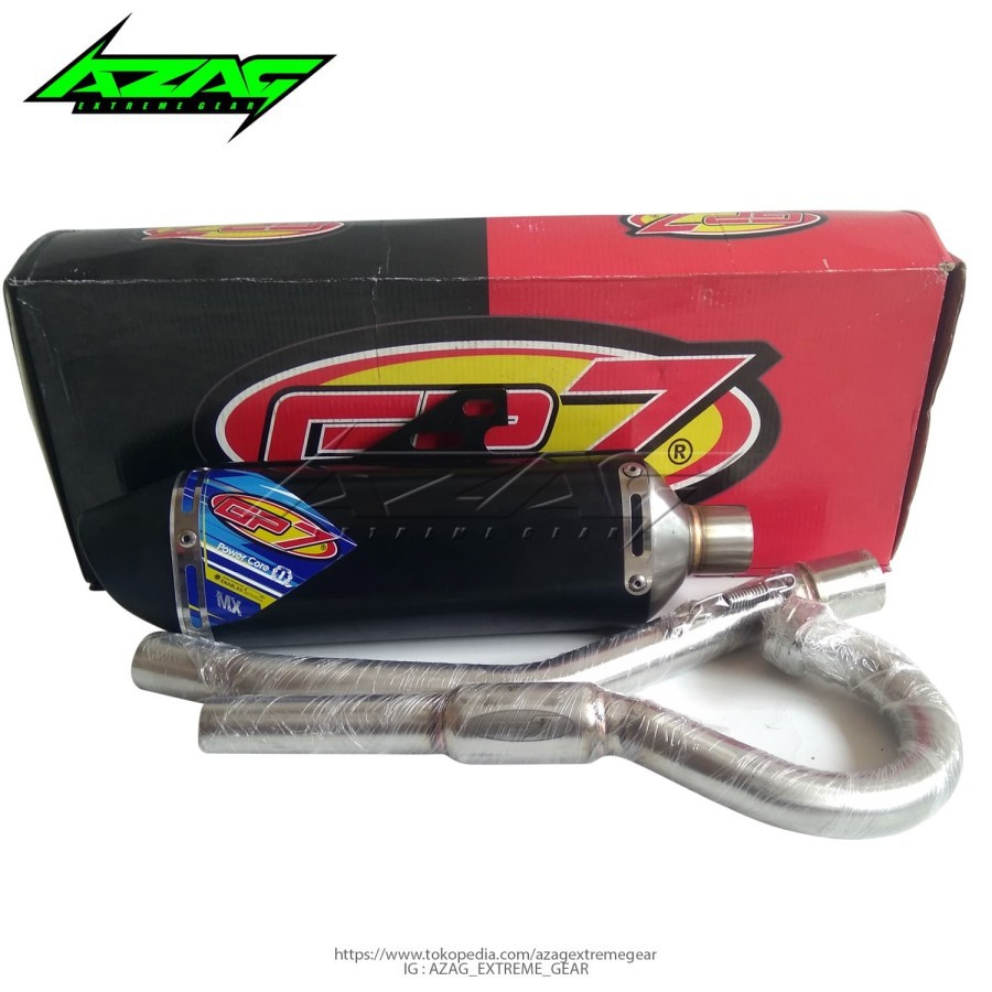 KNALPOT GP7 MX SERIES KLX DTRACKER CRF