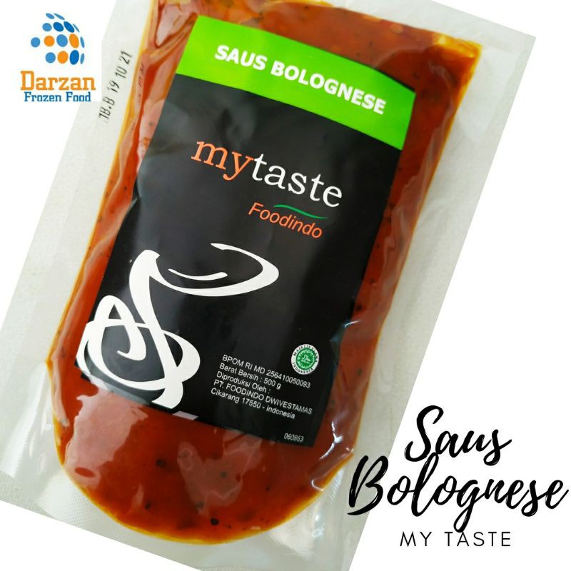 

MY TASTE SAUS BOLOGNESE 500 GR