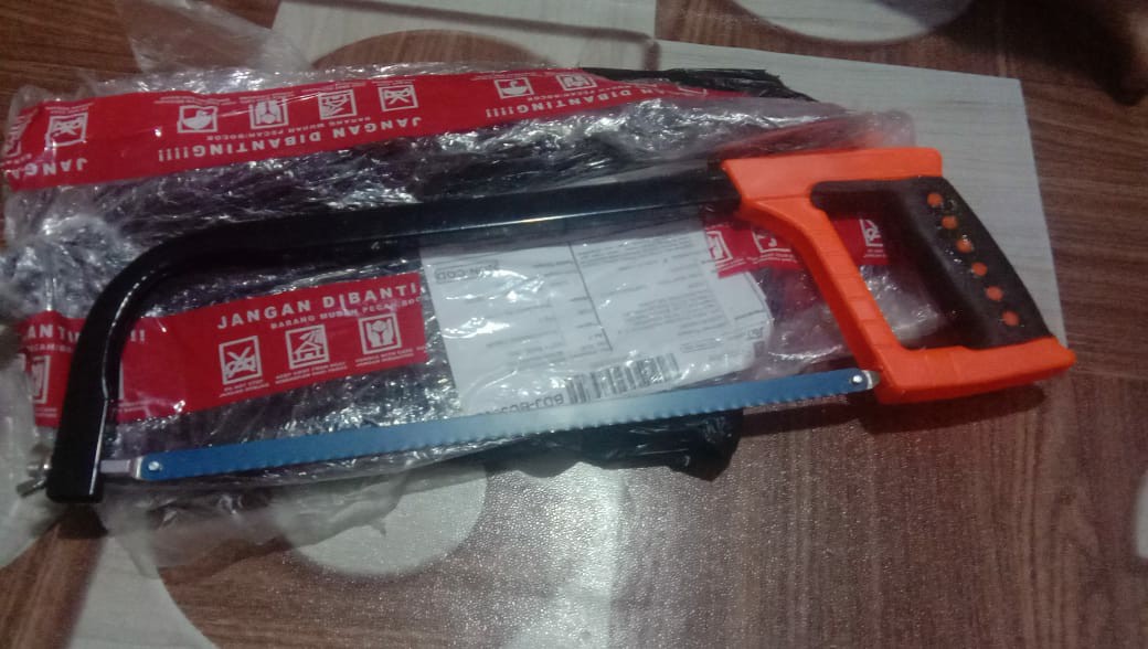 Jason Stang Gergaji Besi Gagang Pegangan Hacksaw Frame Nankai