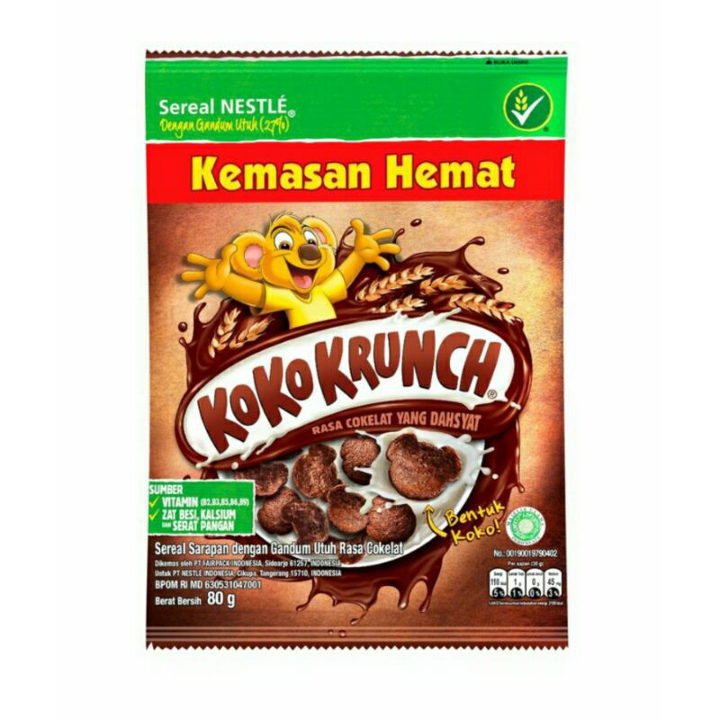 

Nestle Koko Krunch 80G - Cereal Breakfast
