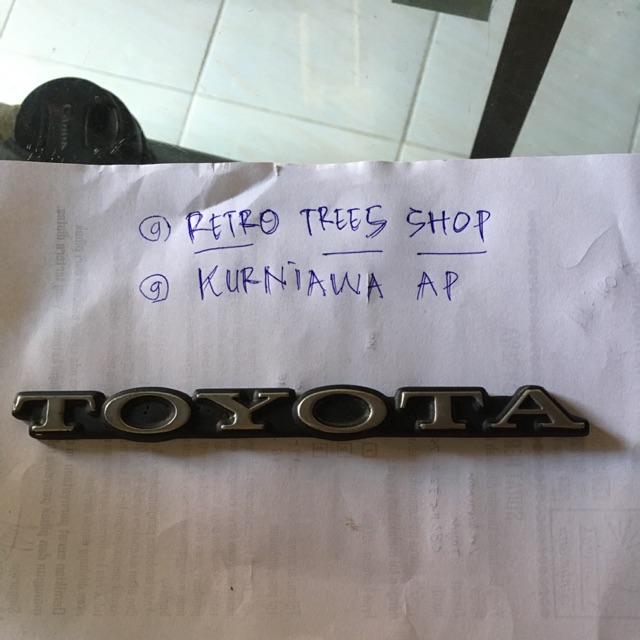 Emblem toyota ke30