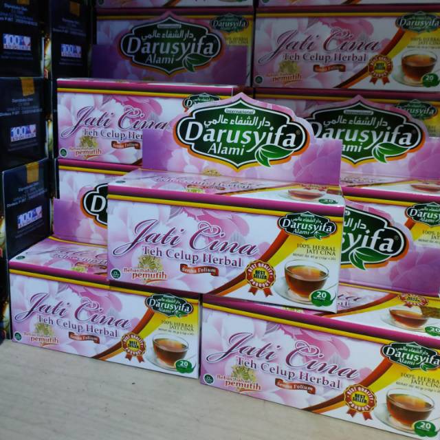 

Asli Premium TEH CELUP Jati Cina Langsing Alami Darusyifa Laris