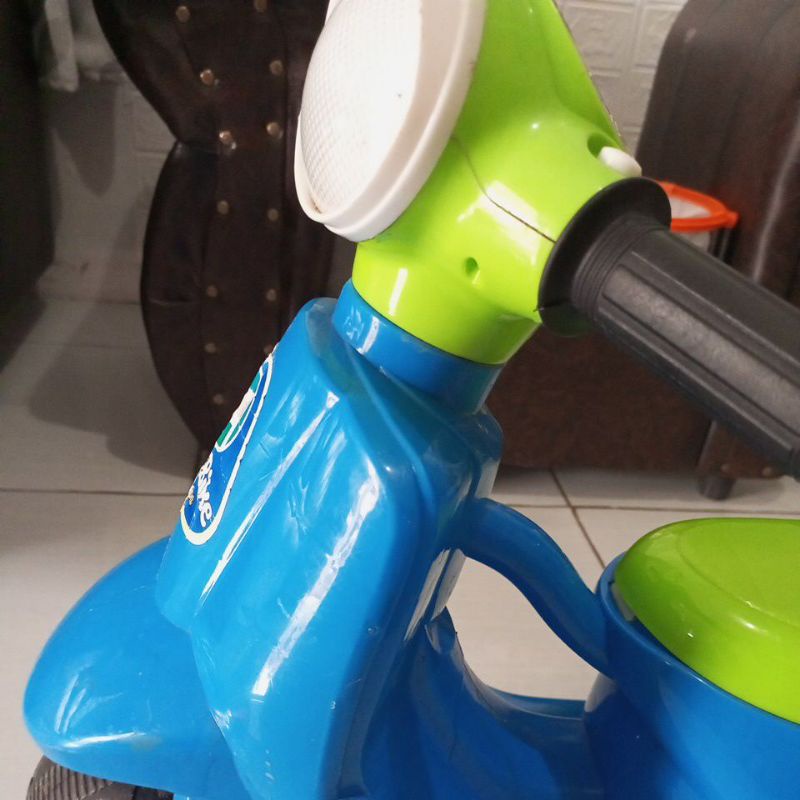 Motor motoran plastik roda 3