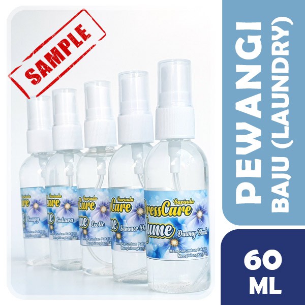 Contoh Produk PARFUM LAUNDRY Kemasan SPRAY 60ML Parfum Pakaian