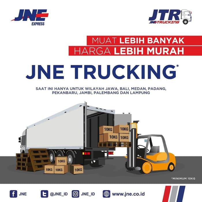 

Ekspedisi JNE TRUCKING / JTR