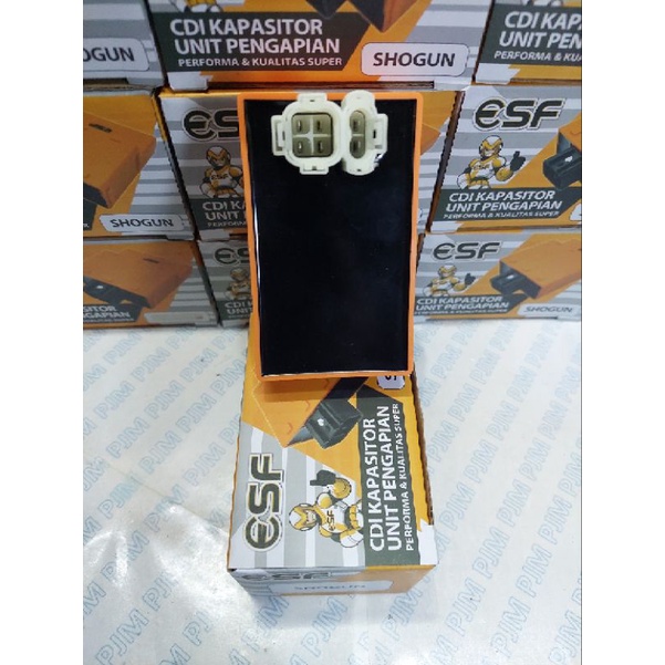 CDI RACING TIGER ORANYE TYPE AC 12V LABAS TURING DAN HARIAN merk ESF