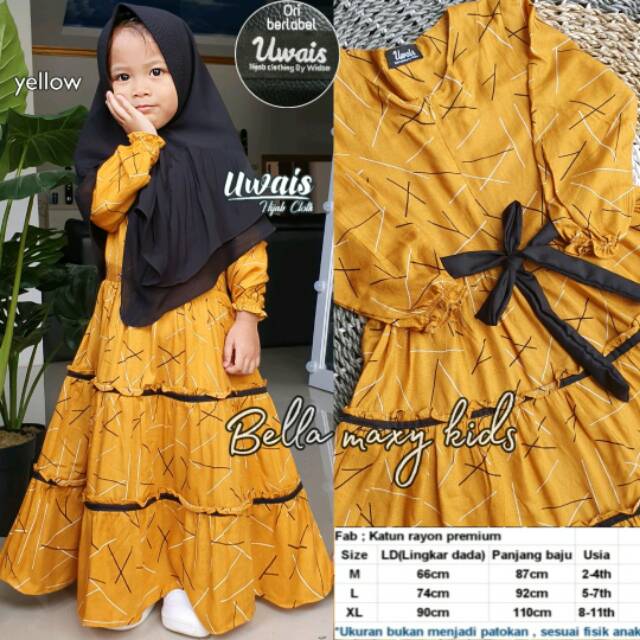New Bella Maxy Kids Ori Uwais Shopee Indonesia