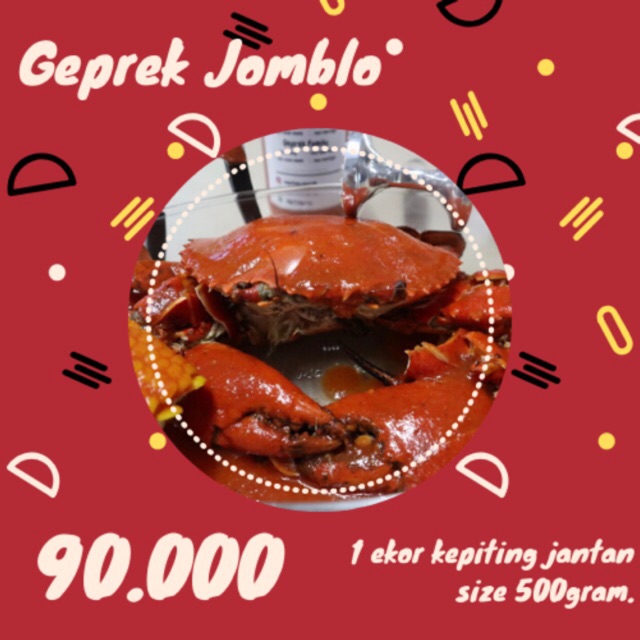 

Kepiting Geprek Jomblo