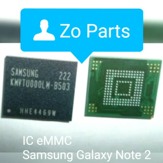 IC eMMC Samsung Galaxy Note 2 (GT-N7100/GT-N7105) (ORIGINAL)
