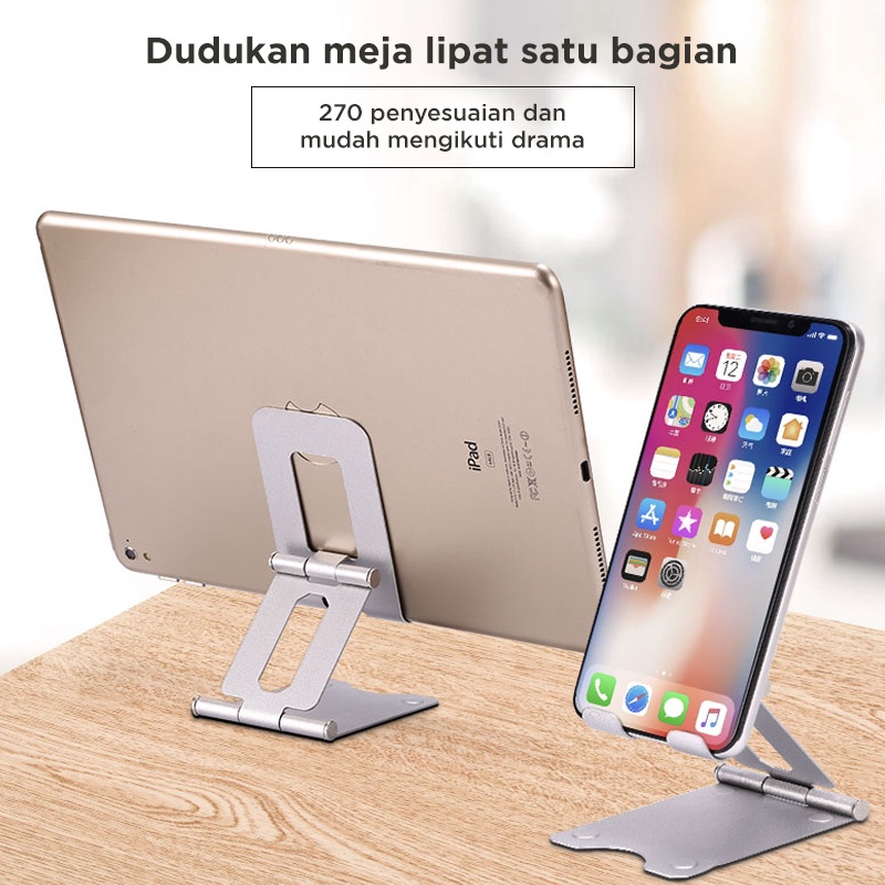888-Dudukan Hp Lipat Portabel