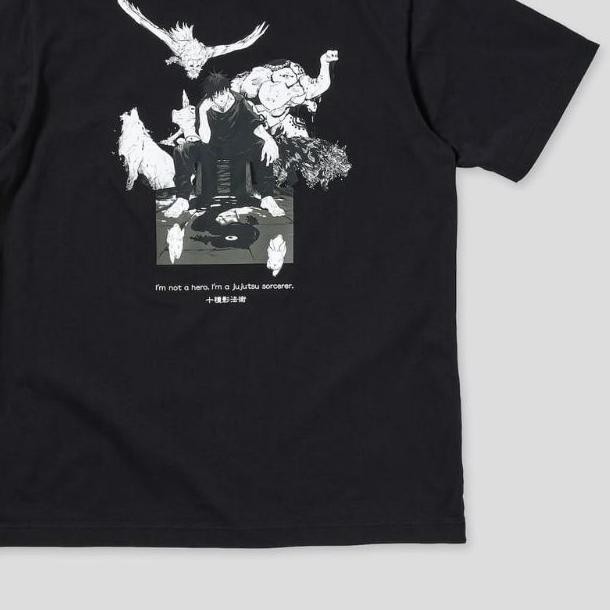 ✪ KAOS UNIQLO JUJUTSU KAISEN JJK UT GRAPHIC T-SHIRT MANGA KAOS ANIME/JUJUTSU ☀
