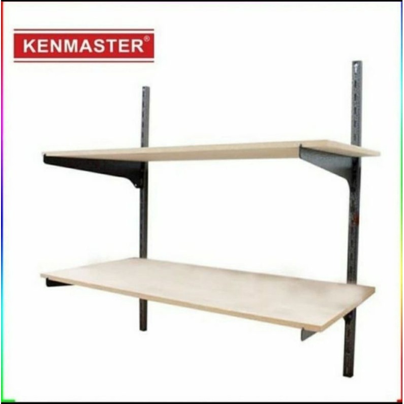 RAK DINDING 2 SUSUN SELVING BRACKET KENMASTER