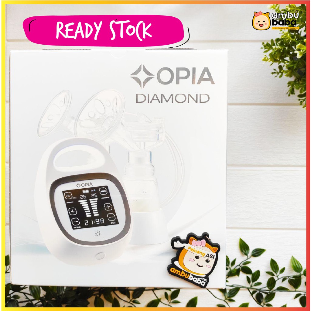 OPIA DIAMOND Breast Pump Electric Pompa ASI Elektrik Dual Motor Rechargeable