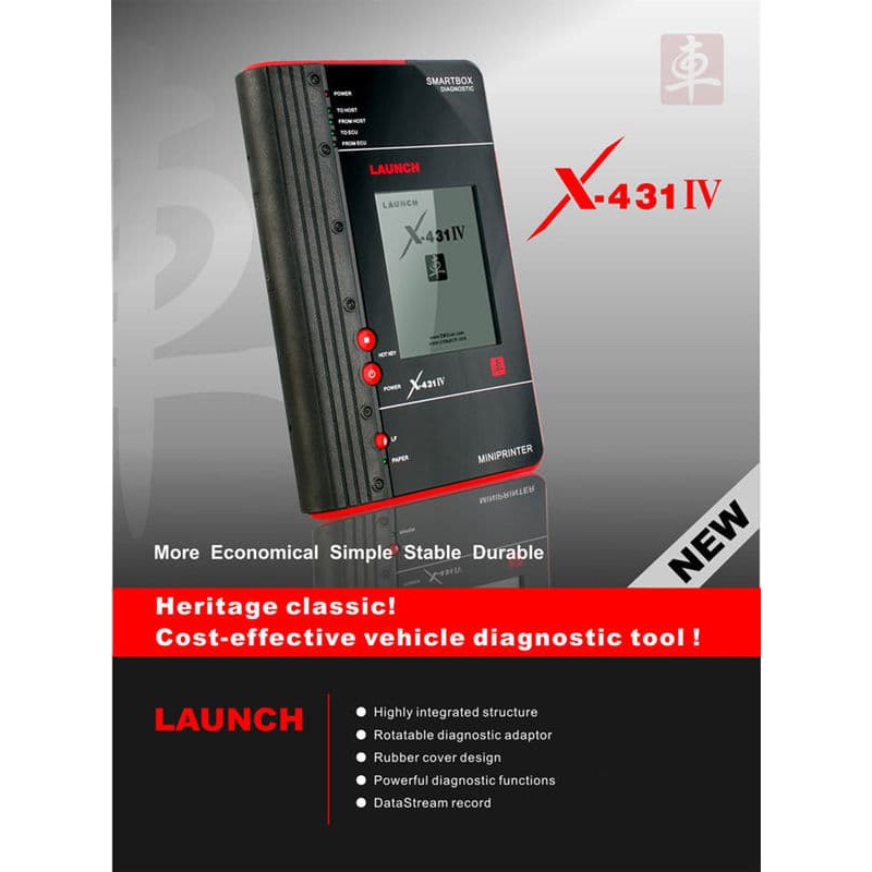 Scanner mobil LAUNCH X431 Master IV Professional Auto Diagnostic