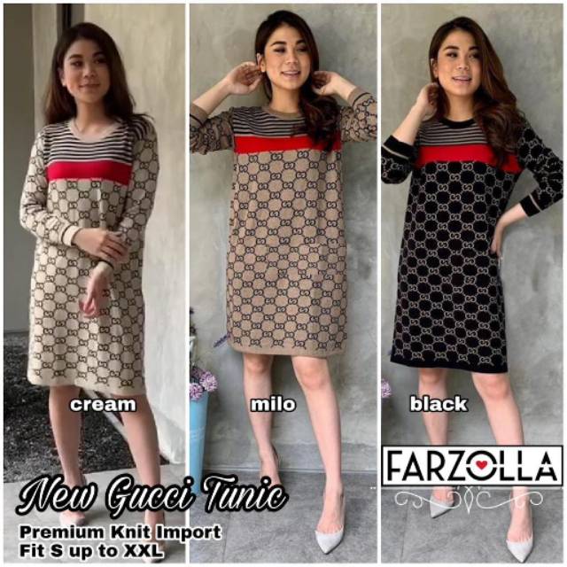 BAJU TUNIK RAJUT TERBARU / TUNIK RAJUT KEKINIAN MURAH / RAJUT LENGAN PANJANG MUSLIMAH /TUNIK PREMIUM