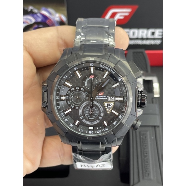 chronoforce 5209g-5 special edition black full pria