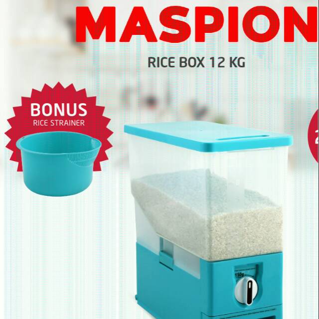 Maspion Rice Box 12 Kg