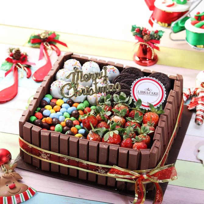 

CHRISTMAS GIFT CAKE | KADO XMAS | PARCEL PARSEL MURAH | HAMPERS NATAL DGFXG6563