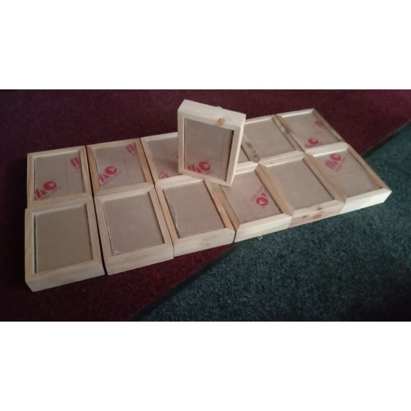 Frame 3D Double glass 10x15 cm rongga