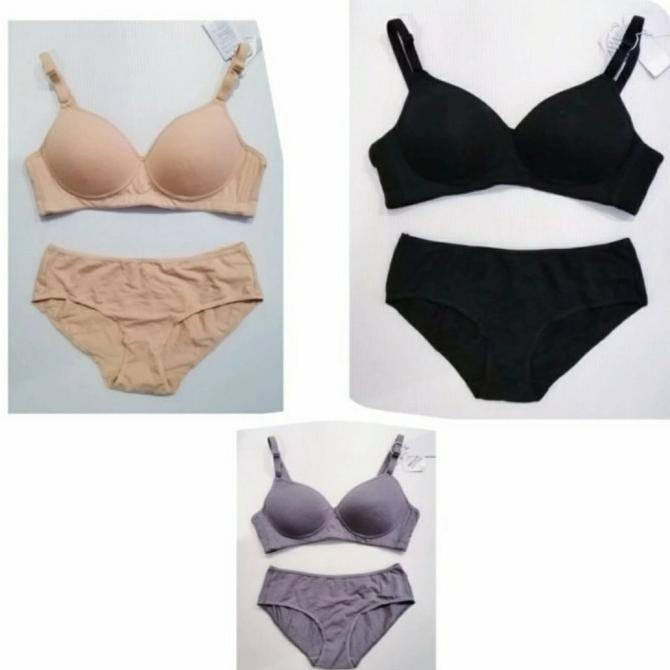Bra Set 003 Pierre Cardin Tanpa Kawat Terbaru
