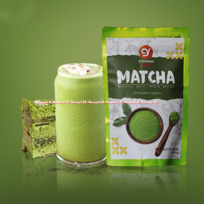 CY Pure Matcha With Roasted Brown Rice Shizuoka Japan 100gr