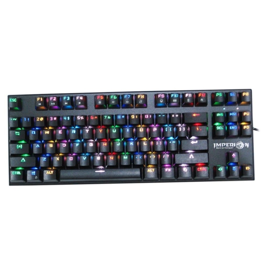 Keyboard Gaming Imperion Mech 7 Full Mechanical Key - MECH7 Imperion