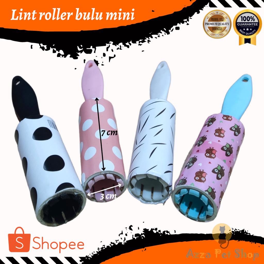 Roller Pembersih Bulu mini / Sticky Roller / Roller Bulu Kucing Anjing / Alat Pembersih Bulu Hewan