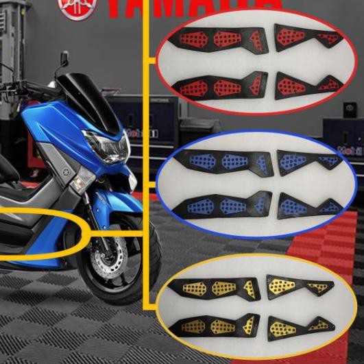 ► NMAX | Karpet karet stepfloor alas kaki pijakan motor Nmax 2015 2016 2017 2018 2019 ♂