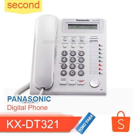 KX-DT321 Pesawat Telepon Digital Proprietary Panasonic Second
