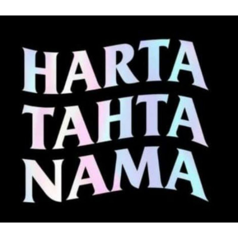 

CUTTING STICKER HARTA TAHTA HOLOGRAM