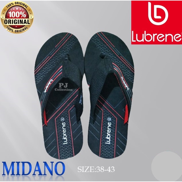 ( GROSIR &amp; ECER ) Sandal Lubrene Midano Random/sandal Jepit/sandal karet/sandal terbaru/sandal Sepone/sandal Pria/sandal wanita/sandal dewasa/size 38-43