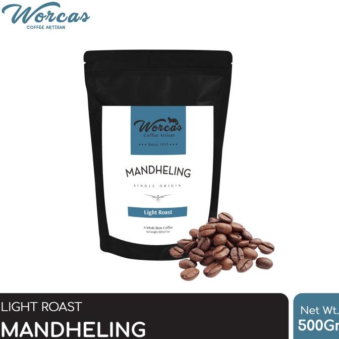 

Kopi Arabica Mandheling 500 Gram Light Roast (Biji/Bubuk)